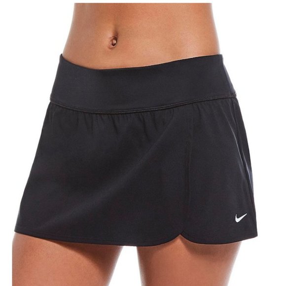 Nike Other - NWT Nike Swim BoardSkirt Skort Pocket Black XL